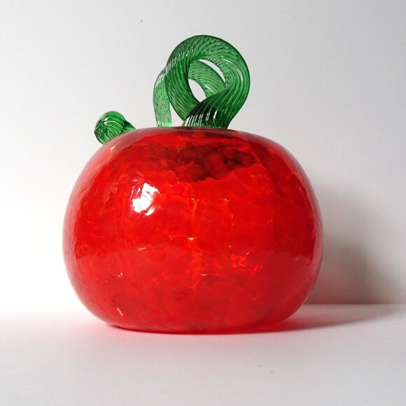 Vintage Glass Pumpkin - Picture 1 of 11